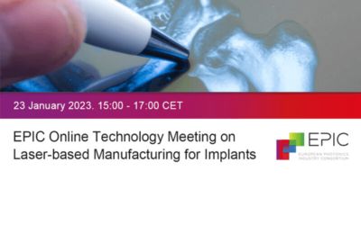 EPIC Online Technology Meeting – Laserbasierte Fertigung von Implantaten