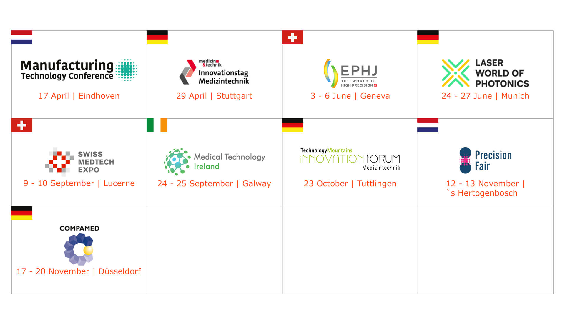 Messekalender 2025