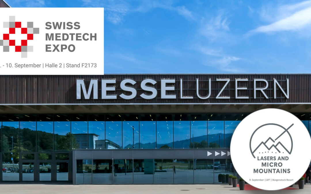 Die LLT Applikation auf der Swiss Medtech Expo in Luzern