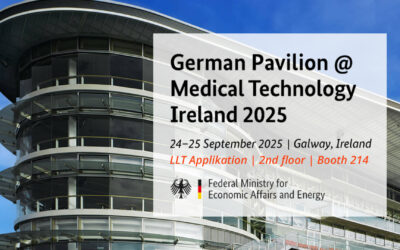 Die LLT Applikation auf der Medical Technology Ireland